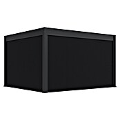 Paragon Outdoor Seitenteil Grand Tuscan (Grau, Kunststoff, Passend für: Pergola Grand Tuscan 12) | BAUHAUS