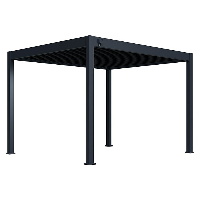 Paragon Outdoor Pergola Grand Tuscan 1012 (Anthrazit, Metall, L x B x H: 310 x 370 x 256 cm) | BAUHAUS