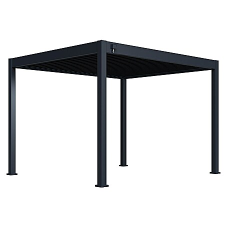 Paragon Outdoor Pergola Grand Tuscan 1012 (Anthrazit, Metall, L x B x H: 310 x 370 x 256 cm)