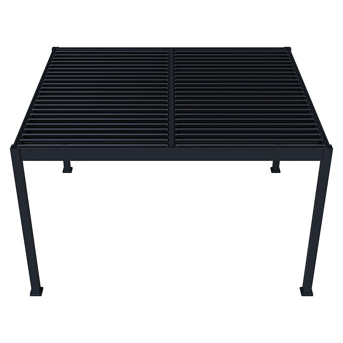 Paragon Outdoor Pergola Grand Tuscan 1214 (Anthrazit, Metall, L x B x H: 370 x 433 x 256 cm) | BAUHAUS