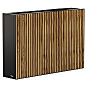Herstera Garden Pflanzkasten Deco Planter (Außenmaß (L x B x H): 120 x 25 x 80 cm, Holz, Schwarz, Natur) | BAUHAUS