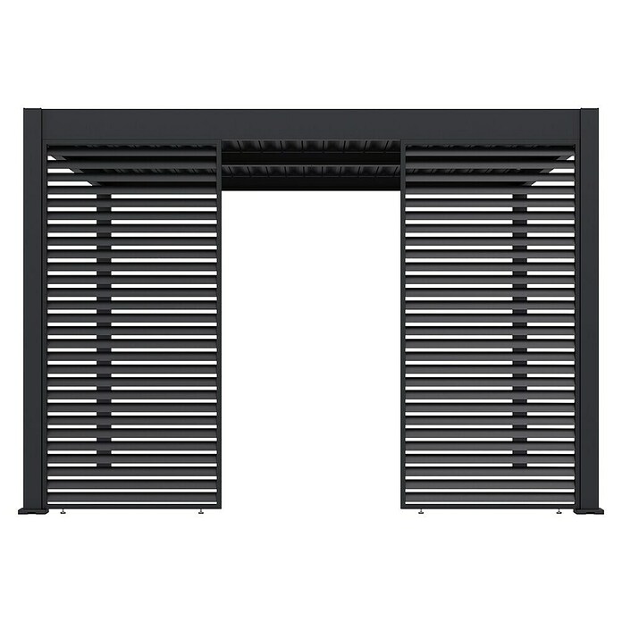 Paragon Outdoor Lamellen Grand Tuscan (Metall, Grau, Passend für: Pergola Grand Tuscan 12) | BAUHAUS