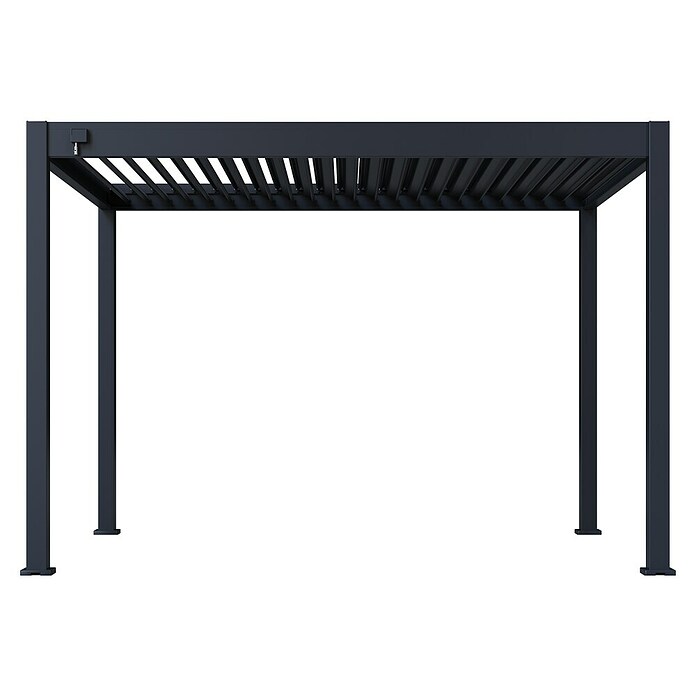 Paragon Outdoor Pergola Grand Tuscan 1012 (Anthrazit, Metall, L x B x H: 310 x 370 x 256 cm) | BAUHAUS