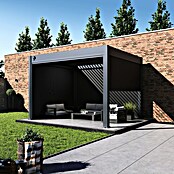 Paragon Outdoor Seitenteil Grand Tuscan (Grau, Kunststoff, Passend für: Pergola Grand Tuscan 12) | BAUHAUS