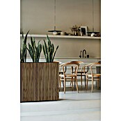Herstera Garden Pflanzkasten Deco Planter (Außenmaß (L x B x H): 120 x 25 x 80 cm, Holz, Schwarz, Natur) | BAUHAUS