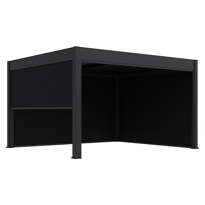 Paragon Outdoor Seitenteil Grand Tuscan (Grau, Kunststoff, Passend für: Pergola Grand Tuscan 12) | BAUHAUS