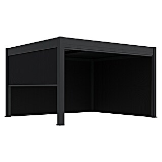 Paragon Outdoor Seitenteil Grand Tuscan (Grau, Kunststoff, Passend für: Pergola Grand Tuscan 14)