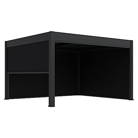 Paragon Outdoor Seitenteil Grand Tuscan (Grau, Kunststoff, Passend für: Pergola Grand Tuscan 14)