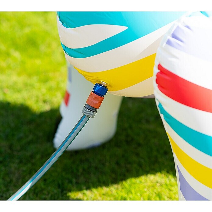 Sprinkler - Wasserspielzeug Zebra (L x B x H: 157 x 94 x 157 cm, Mehrfarbig) | BAUHAUS
