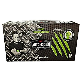 GT Automoción Guantes de nitrilo (S, Verde, 50 ud.)