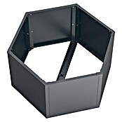 Westmann Hochbeet Varia 52 (100 x 100 x 52 cm, Metall, Grau) | BAUHAUS