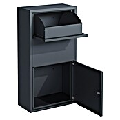Westmann Paketbox Pollux (Anthrazit, Metall, B 44 x H 82 x T 22 cm) | BAUHAUS