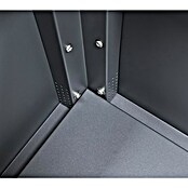 Westmann Hochbeet Plexa (50 x 100 x 85 cm, Metall, Grau) | BAUHAUS