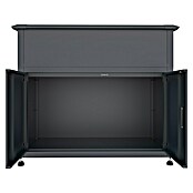 Westmann Hochbeet Plexa (50 x 100 x 85 cm, Metall, Grau) | BAUHAUS