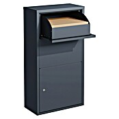 Westmann Paketbox Pollux (Anthrazit, Metall, B 44 x H 82 x T 22 cm) | BAUHAUS