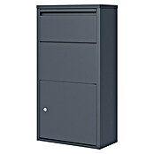 Westmann Paketbox Pollux (Anthrazit, Metall, B 44 x H 82 x T 22 cm) | BAUHAUS