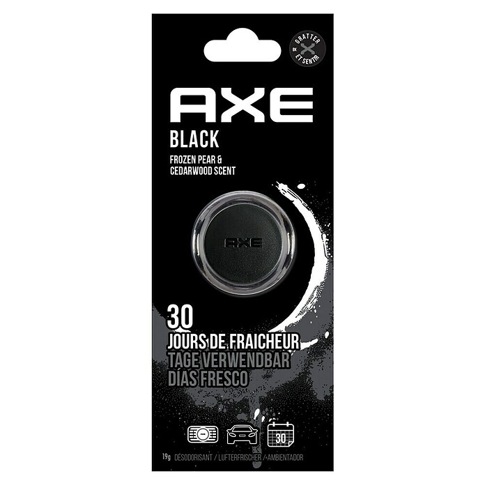 Axe Autoduft Mini Vent (Black, Einhängen, 30 Tage) | BAUHAUS