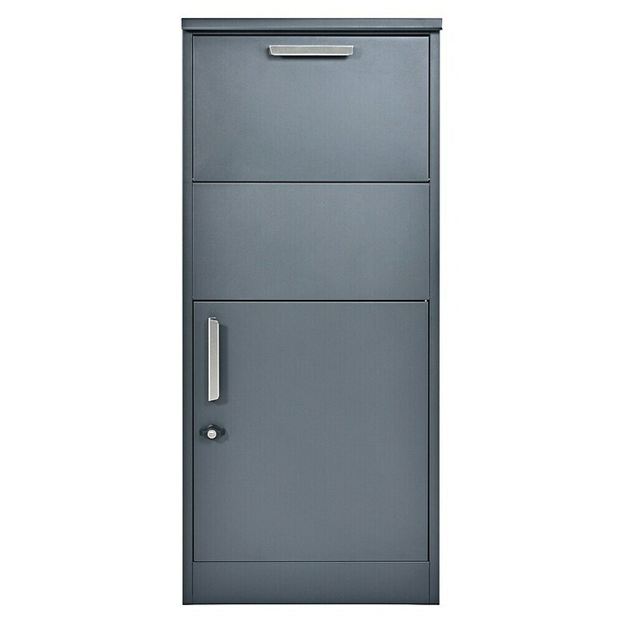 Westmann Paketbox Pepe (Anthrazit, Metall, B 50 x H 114 x T 39 cm) | BAUHAUS