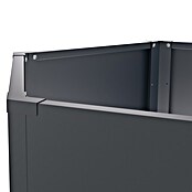 Westmann Hochbeet Varia 52 (100 x 100 x 52 cm, Metall, Grau) | BAUHAUS