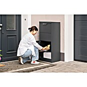 Westmann Paketbox Pepe (Anthrazit, Metall, B 50 x H 114 x T 39 cm) | BAUHAUS