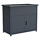 Westmann Hochbeet Plexa (50 x 100 x 85 cm, Metall, Grau) | BAUHAUS