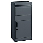 Westmann Paketbox Piet (Anthrazit, Metall, B 50 x H 105 x T 37 cm) | BAUHAUS