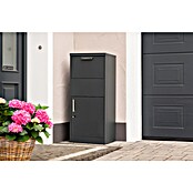 Westmann Paketbox Pepe (Anthrazit, Metall, B 50 x H 114 x T 39 cm) | BAUHAUS