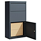 Westmann Paketbox Pollux (Anthrazit, Metall, B 44 x H 82 x T 22 cm) | BAUHAUS