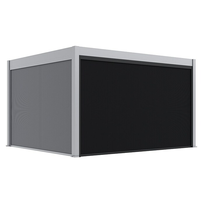 Paragon Outdoor Seitenteil Grand Tuscan (Grau, Kunststoff, Passend für: Pergola Grand Tuscan 14) | BAUHAUS