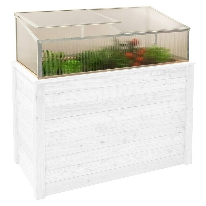 Westmann Frühbeet-Aufsatz Genus 130 (Passend für: Westmann Hochbeet Genus 130, L x B x H: 125 x 62 x 41 cm) | BAUHAUS