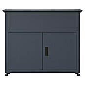 Westmann Hochbeet Plexa (50 x 100 x 85 cm, Metall, Grau) | BAUHAUS
