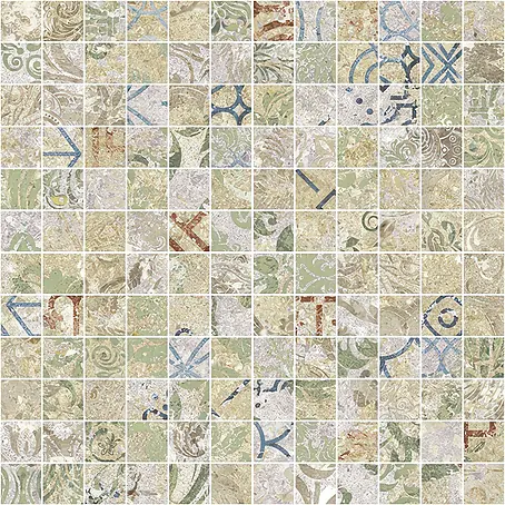 Bohemian Mosaikfliese
