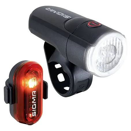 Sigma  Fahrradbeleuchtungs-Set Aura 30/Curve