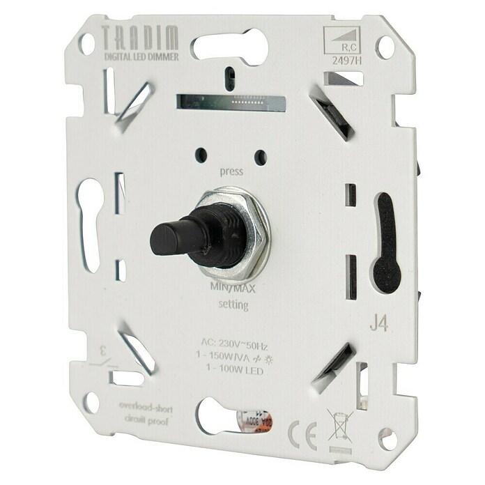 Tradim Led-dimmer Digital (1 W - 150 W) | BAUHAUS