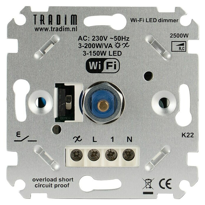 Tradim Led-dimmer Wifi (3 W - 200 W) | BAUHAUS