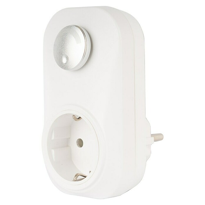 Tradim Tussenstekker 4-200W/VA met dimmer (Wit) | BAUHAUS