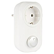 Tradim Tussenstekker 4-200W/VA met dimmer (Wit) | BAUHAUS