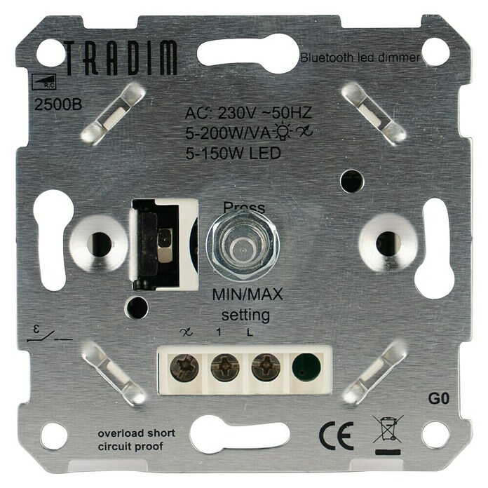 Tradim Led-dimmer Bluetooth (5 W - 200 W) | BAUHAUS