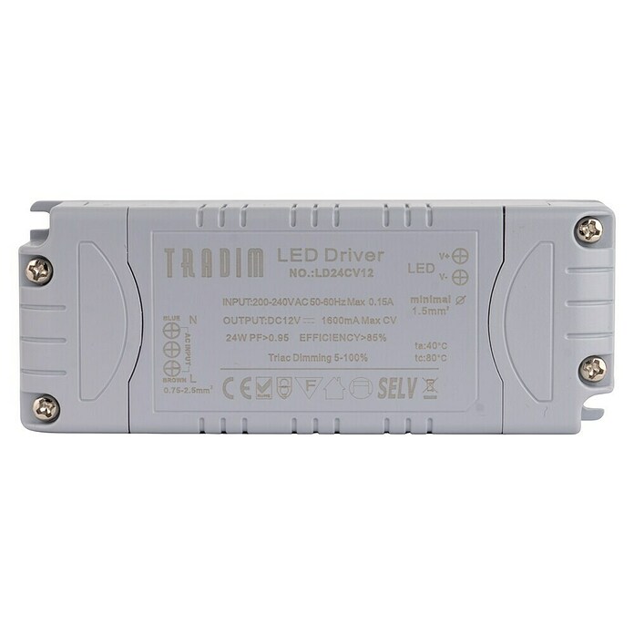 Tradim Led-driver (l x b x h: 100 x 38 x 25 mm) | BAUHAUS