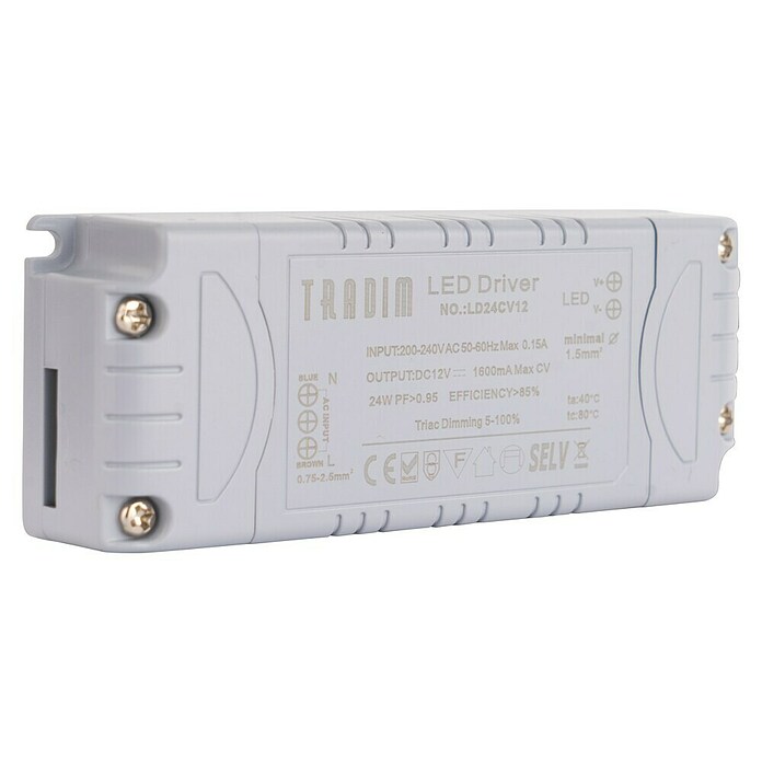 Tradim Led-driver (l x b x h: 100 x 38 x 25 mm) | BAUHAUS