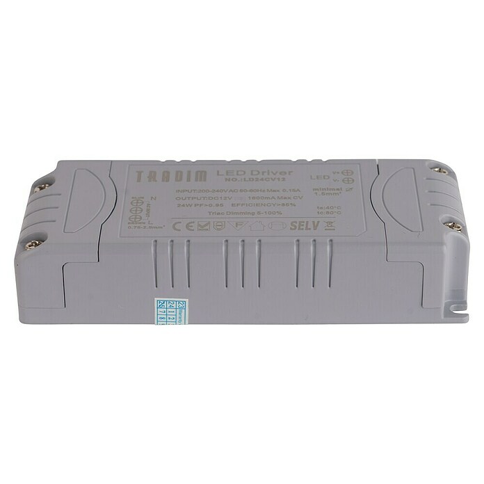 Tradim Led-driver (l x b x h: 100 x 38 x 25 mm) | BAUHAUS