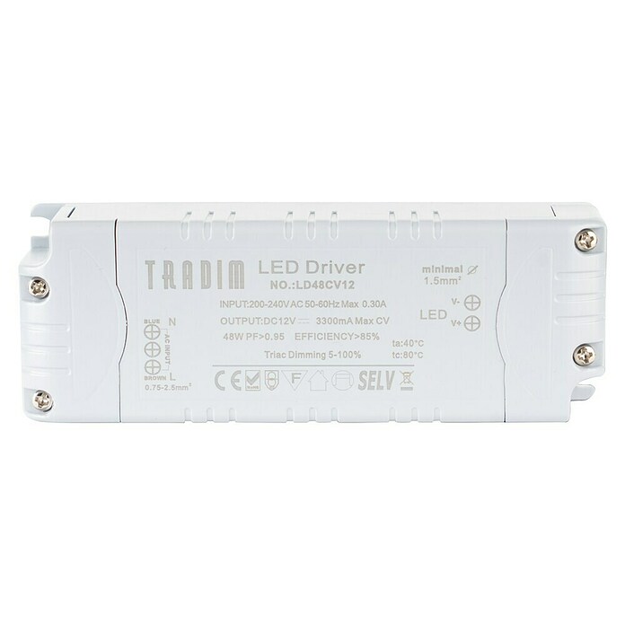 Tradim Led-driver (l x b x h: 140 x 47 x 30 mm) | BAUHAUS