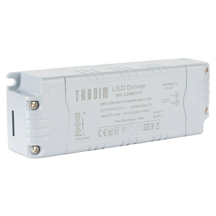 Tradim Led-driver (l x b x h: 140 x 47 x 30 mm) | BAUHAUS
