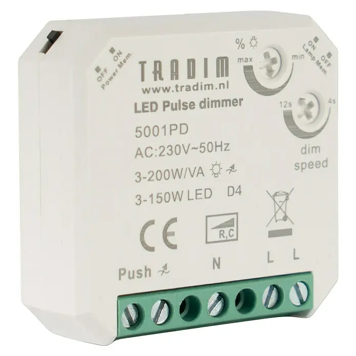 Calex Slimme LED Dimmer - Inbouw Dimmer 5-250W - Universeel