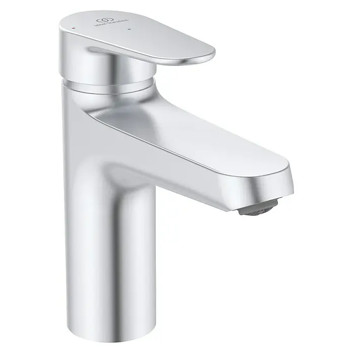 Ideal Standard Alu+ Waschtischarmatur - Höhe: 160 cm, Silber - Moderner, schlanker Einhebel-Waschtischmischer in Chromoptik.