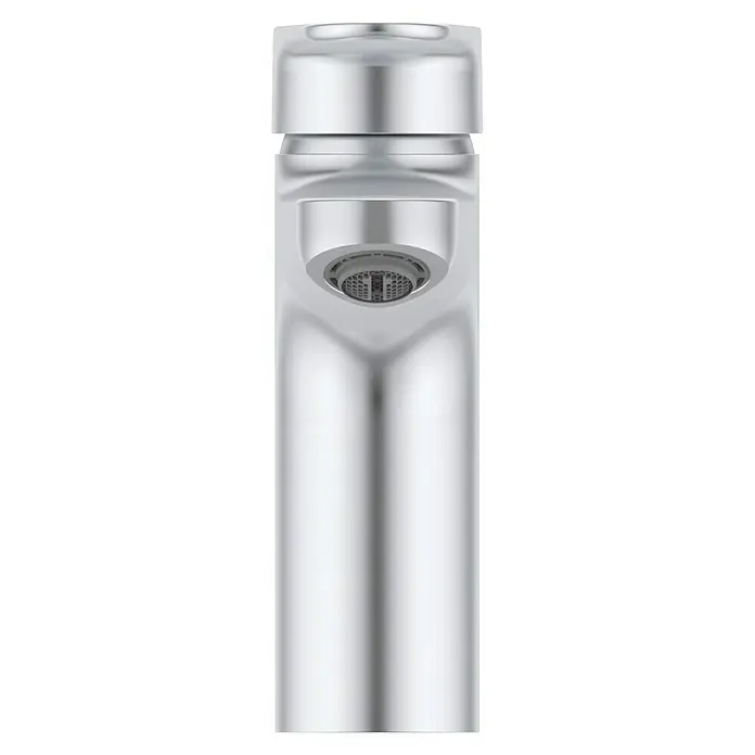 Ideal Standard Alu+ Waschtischarmatur - Höhe: 160 cm, Silber - Moderner Chrom-Wasserhahn mit Strahlregler.