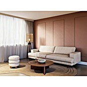 Wandstrip Set mdf 8,5x22 mm 190x70cm (null, Wit, MDF, Hoogte: 1,3 cm, Breedte: 2,2 cm) | BAUHAUS