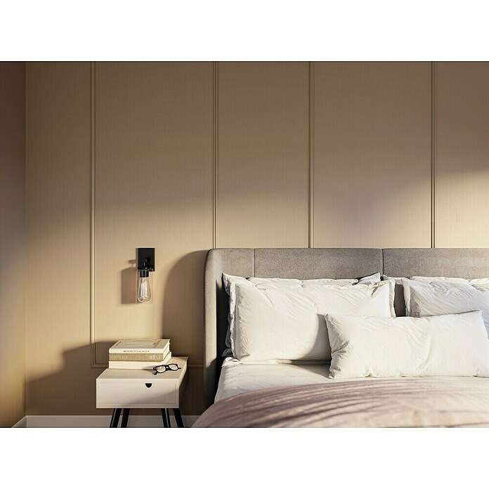 Wandstrip Set mdf 10x29 mm 190x70cm (null, Wit, MDF) | BAUHAUS