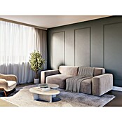 Wandstrip Set mdf 10x29 mm 190x70cm (null, Wit, MDF) | BAUHAUS