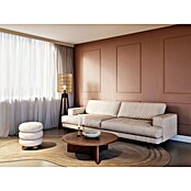 Wandstrip Set mdf 8,5x22 mm 50x70cm (null, Wit, MDF, Breedte: 2,2 cm) | BAUHAUS